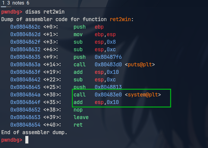 ret2win-x86-20260323
